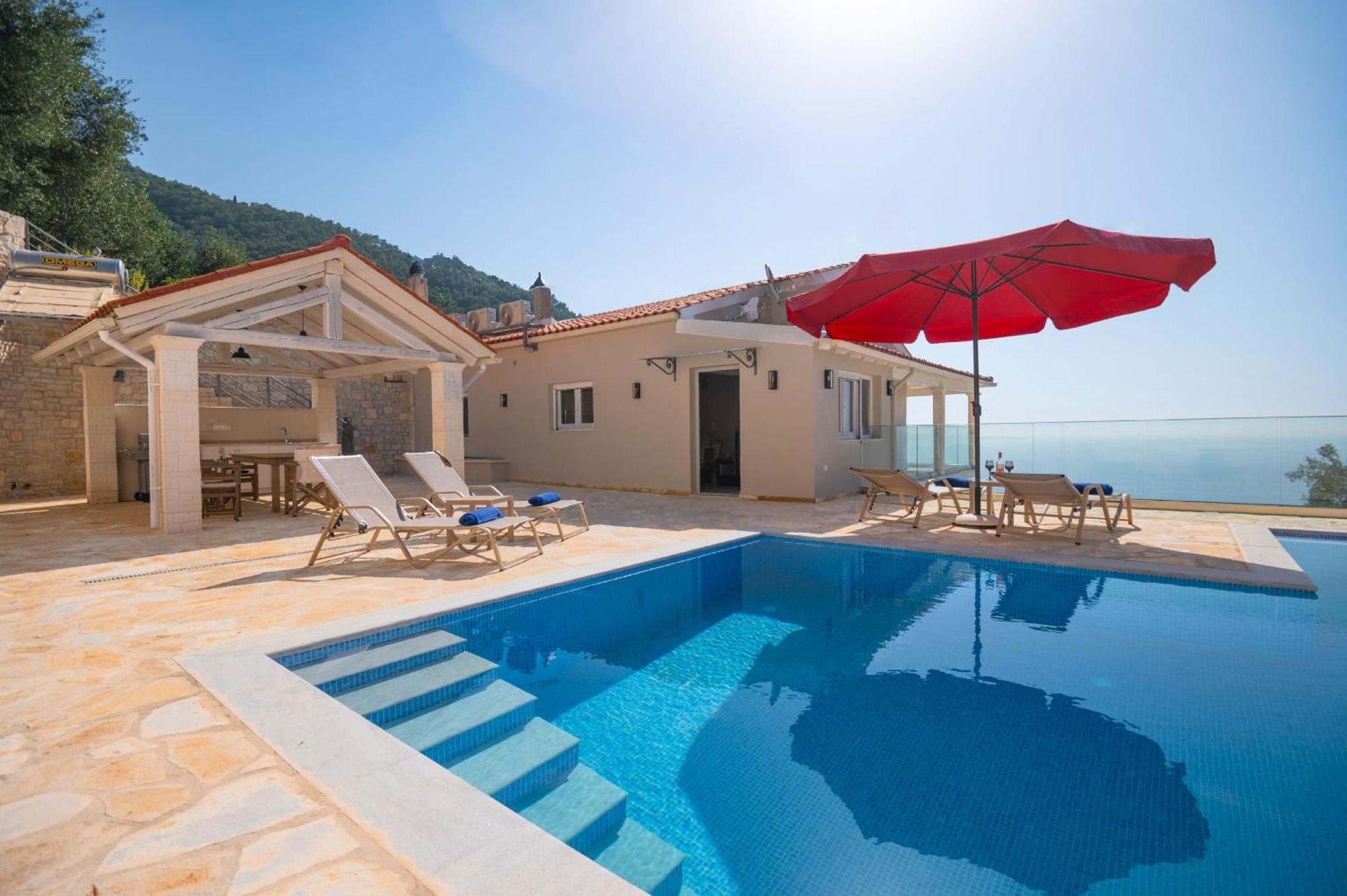 Villa Theview Katávolos Exterior foto