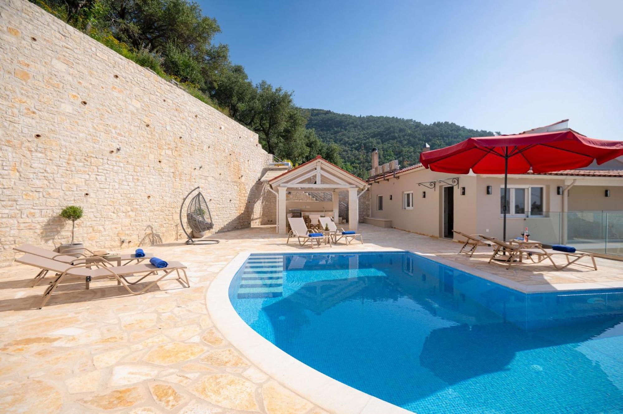 Villa Theview Katávolos Exterior foto